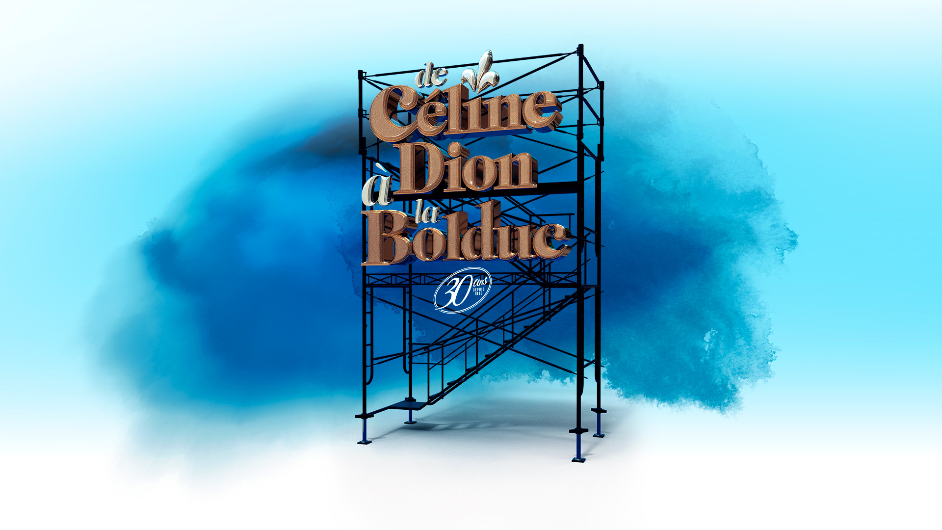 Affiche du spectacle « Céline Dion à la Bolduc », été 2027